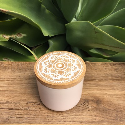 Pink Mandala Canister 