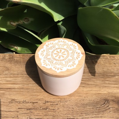 Pink Mandala Canister III