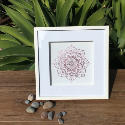 Dusty Pink Medium Mandala